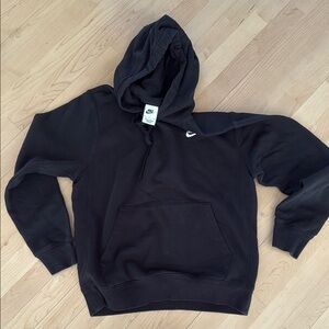 Nike Black Sweatshirt Classic Hoodie Design